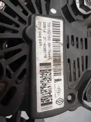 Автозапчастина б/у генератор для renault fluence dynamique посилання на oem iam 231004864r  2617344a