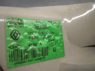 Peça sobressalente para automóvel em segunda mão farolim traseiro esquerdo por renault fluence dynamique referências oem iam 265552802r  