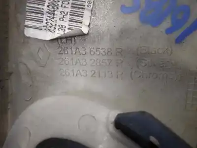 Peça sobressalente para automóvel em segunda mão moldagem por renault fluence dynamique referências oem iam 261a36538r  