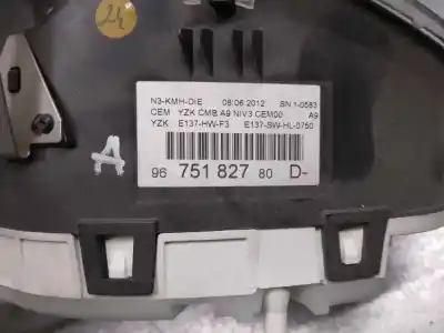 Peça sobressalente para automóvel em segunda mão quadrante por peugeot 208 active referências oem iam 1609903080  