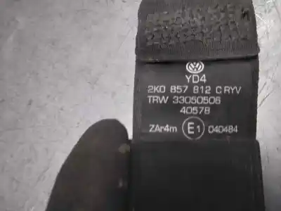 Автозапчасти б/у задний правый ремень безопасности за volkswagen caddy ka/kb (2k) 1.9 tdi ссылки oem iam 2k0857812  