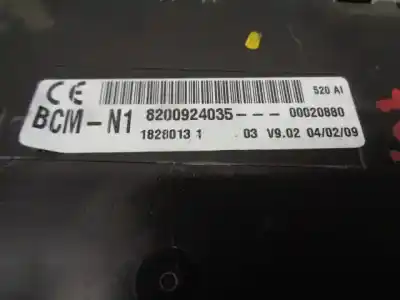 Peça sobressalente para automóvel em segunda mão módulo eletrônico por renault kangoo authentique referências oem iam 8200924035  00020880