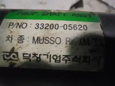 Автозапчасти б/у центральная трансмиссия за ssangyong musso (fj) 2.9 d ссылки oem iam   3320005620