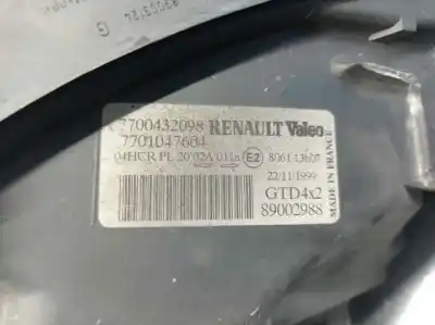 Second-hand car spare part left headlight for renault megane i scenic (ja0) 1.9 dti diesel cat oem iam references 7700432098  