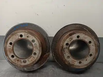 Peça sobressalente para automóvel em segunda mão disco de travão traseiro por ssangyong musso (fj) 2.9 d referências oem iam 4141005100