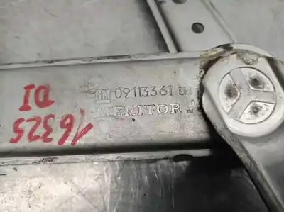 Second-hand car spare part driver left window regulator for opel corsa c 1.2 16v cat (z 12 xe / lw4) oem iam references 09113361  