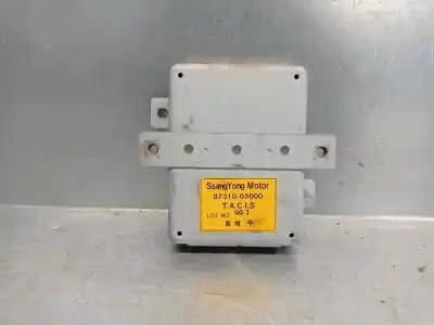 Second-hand car spare part ecu engine control for ssangyong musso (fj) 2.9 d oem iam references 8731005000