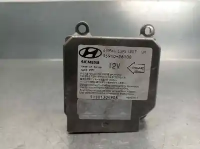 Peça sobressalente para automóvel em segunda mão centralina de airbag por hyundai santa fe (sm) 2.4 cat referências oem iam 9591026100