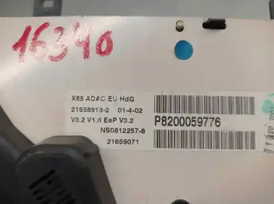Автозапчасти б/у приборная доска за renault clio ii fase ii (b/cb0) 1.5 dci diesel ссылки oem iam p8200059776  2165891b