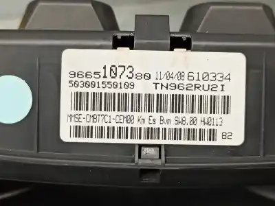 Автозапчастина б/у панель інструментів для peugeot 308 sw i (4e_, 4h_) 1.6 16v посилання на oem iam 9665107380  503001550109