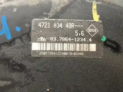 Second-hand car spare part brake servo for renault grand modus 1.5 dci diesel cat 86 cv / 63 kw oem iam references 472103448r  03786412344