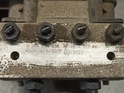 Автозапчастина б/у абс для audi a4 b7 avant (8ed) 2.0 tdi посилання на oem iam 8e0614517ak  02656234336