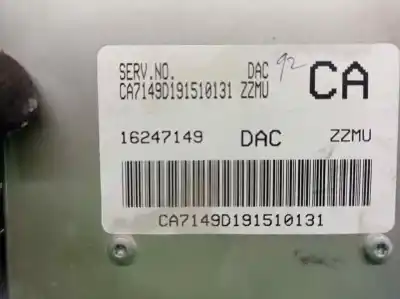 Second-hand car spare part ecu engine control for daewoo lanos 1.5 cat oem iam references 16247149  