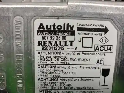Автозапчасти б/у блок управления подушками безопасности за renault scénic ii (jm0/1_) 1.6 16v (jm1r) ссылки oem iam 8200412042a  607993600