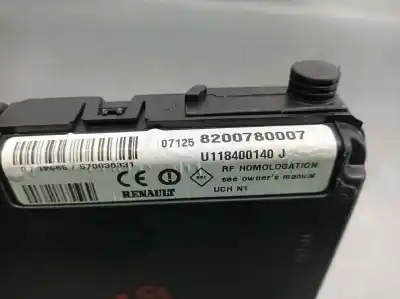 Second-hand car spare part fuse box unit for renault scénic ii (jm0/1_) 1.6 16v (jm1r) oem iam references 8200780007  u118400140j
