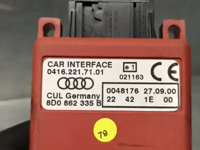 Second-hand car spare part electronic module for audi a4 avant (b5) 1.8 t oem iam references 8d0862335b  04162217101
