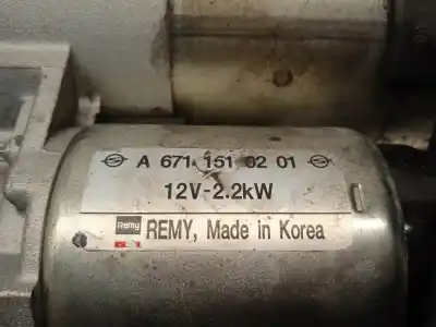 Автозапчастина б/у двигун запускається для ssangyong rodius ii 2.0 xdi посилання на oem iam a6711510201  