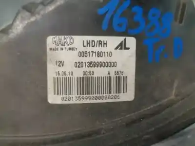Автозапчастина б/у правий задній протитуман для lancia ypsilon (402) 1.2 cat посилання на oem iam 00517180110  