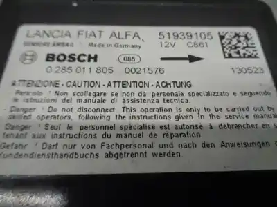 Автозапчасти б/у блок управления подушками безопасности за lancia ypsilon (402) 1.2 cat ссылки oem iam 51939105  0285011805