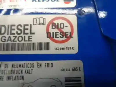 Автозапчасти б/у наружная крышка топлива за seat exeo st (3r5) (2009>) 2.0 tdi ссылки oem iam 1k0010497c  