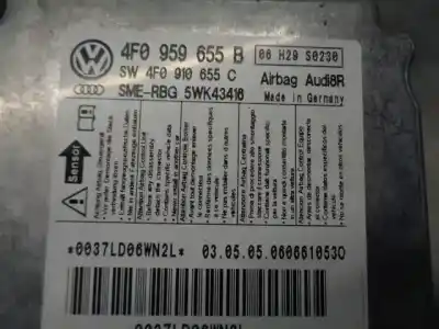 Автозапчастина б/у блок управління подушками безпеки для audi a6 avant (4f5) 2.7 tdi посилання на oem iam 4f0959655b 5wk43416 sme 