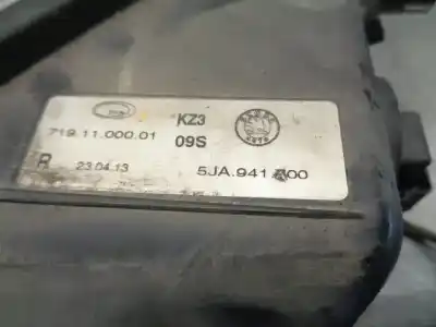 Автозапчастина б/у правий протитуман для skoda rapid spaceback (nh1) 1.6 tdi посилання на oem iam 5ja941700  