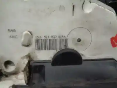 Автозапчастина б/у замок передніх дверей лівий для skoda rapid spaceback (nh1) 1.6 tdi посилання на oem iam 5e1837015a  