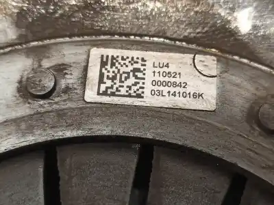 Автозапчастина б/у комплект зцеплення для skoda rapid spaceback (nh1) 1.6 tdi посилання на oem iam 03l141025r  