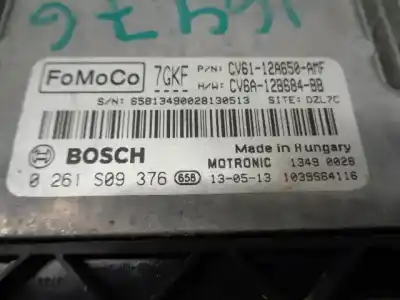 Second-hand car spare part ecu engine control for ford focus iii 1.0 ecoboost oem iam references cv6112a650amf  0261s09376