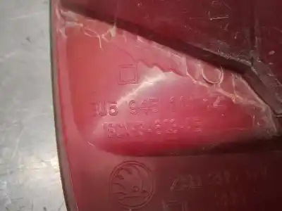 Автозапчасти б/у левый задний фонарь за skoda superb i (3u4) 1.9 tdi ссылки oem iam 3u5945111  