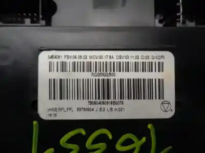 Peça sobressalente para automóvel em segunda mão comando de sofagem (chauffage / ar condicionado)  por mini r55 clubman 16v cat referências oem iam 69797002  
