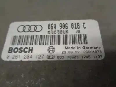 Автозапчасти б/у блок управления двигателем за audi a3 (8l) 1.8 ambiente ссылки oem iam 06a906018c  0261204127