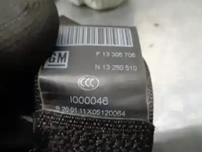 Автозапчастина б/у передній правий ремін безпеки для opel meriva b monospace (s10) 1.7 cdti (75) посилання на oem iam 13305706  13250510