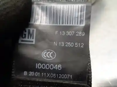 Автозапчасти б/у задний правый ремень безопасности за opel meriva b monospace (s10) 1.7 cdti (75) ссылки oem iam 13307289  13250512