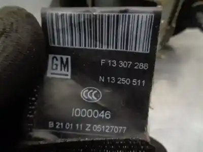 Автозапчасти б/у задний левый ремень безопасности за opel meriva b monospace (s10) 1.7 cdti (75) ссылки oem iam 13307288  13250511