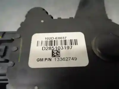 Second-hand car spare part potentiometer for opel meriva b monospace (s10) 1.7 cdti (75) oem iam references 13362749  102de0037