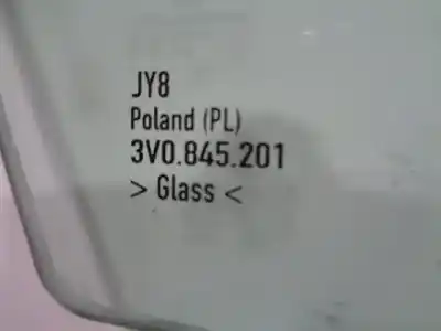 İkinci el araba yedek parçası sol ön pencere için skoda superb combi (3v5) 2.0 tdi oem iam referansları 3v0845201 dot618m491as2 43r001168