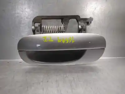 Peça sobressalente para automóvel em segunda mão puxador exterior traseiro esquerdo por peugeot 607 (s1) 2.2 hdi fap cat referências oem iam 9629157577