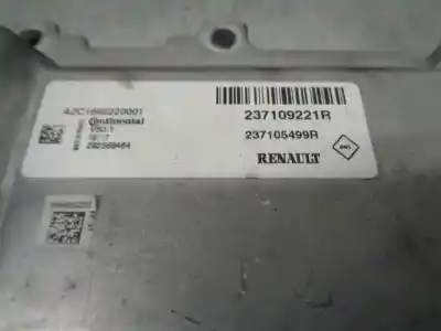 Second-hand car spare part ecu engine control for renault clio iv 0.9 oem iam references 237109221r  237105499r