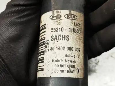 Peça sobressalente para automóvel em segunda mão amortecedor traseiro esquerdo por kia picanto i (sa) 1.1 referências oem iam 553101h500  801402000307