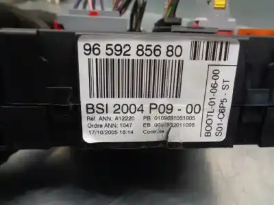 Second-hand car spare part fuse box unit for citroen c3 1.4 oem iam references 9659285680  bsi2004p09