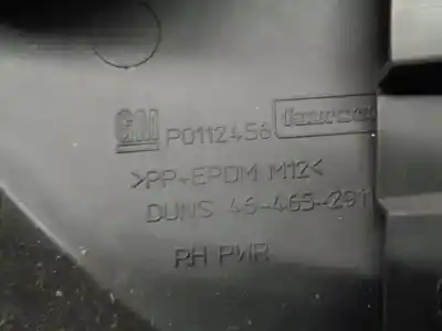 Автозапчастина б/у обработка передніх правіх дверей для opel corsa e (x15) 1.3 cdti (08 68) посилання на oem iam 13232903  