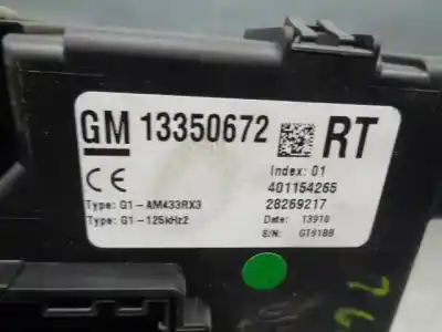 Автозапчастина б/у ебу контролер двигуна для opel corsa e (x15) 1.3 cdti (08 68) посилання на oem iam 55588270