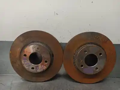 Peça sobressalente para automóvel em segunda mão disco de travão dianteiro por nissan note (e11e) 1.5 dci turbodiesel cat referências oem iam 402061ha0a