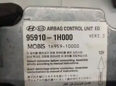 Second-hand car spare part airbag control unit for kia cee´d 1.6 crdi cat oem iam references 959101h000  1h95910000
