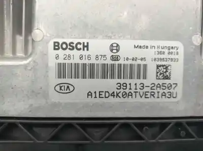 Second-hand car spare part ecu engine control for kia cee´d 1.6 crdi cat oem iam references 391132a507  0281016875