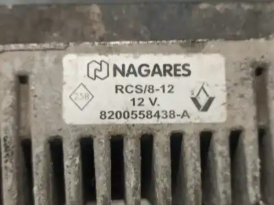 Peça sobressalente para automóvel em segunda mão caixa de pré-aquecimento por nissan note (e11e) 1.5 dci turbodiesel cat referências oem iam 8200558438a  