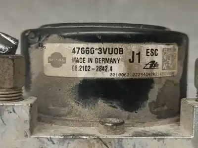 Peça sobressalente para automóvel em segunda mão abs por nissan note (e11e) 1.5 dci turbodiesel cat referências oem iam 476603vu0b  06210228424