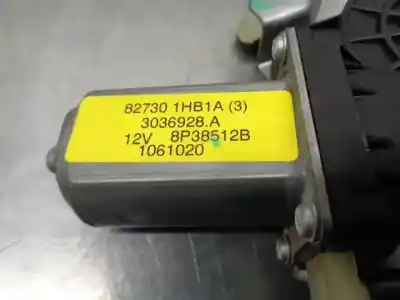 Peça sobressalente para automóvel em segunda mão elevador de vidros traseiro esquerdo por nissan note (e11e) 1.5 dci turbodiesel cat referências oem iam 827301hb1a  