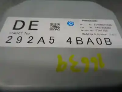 Second-hand car spare part electronic module for nissan note (e11e) 1.5 dci turbodiesel cat oem iam references 292a54ba0b  